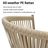 Alakai Outdoor Minimalist woven rattan Bar Stools With Premium Sponge Cushion-1595491900-1595491903-1595491902