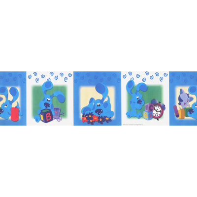 Bordure de papier peint auto-adhésif Peel and Stick pour enfants, chaton 15 pi x 5 po