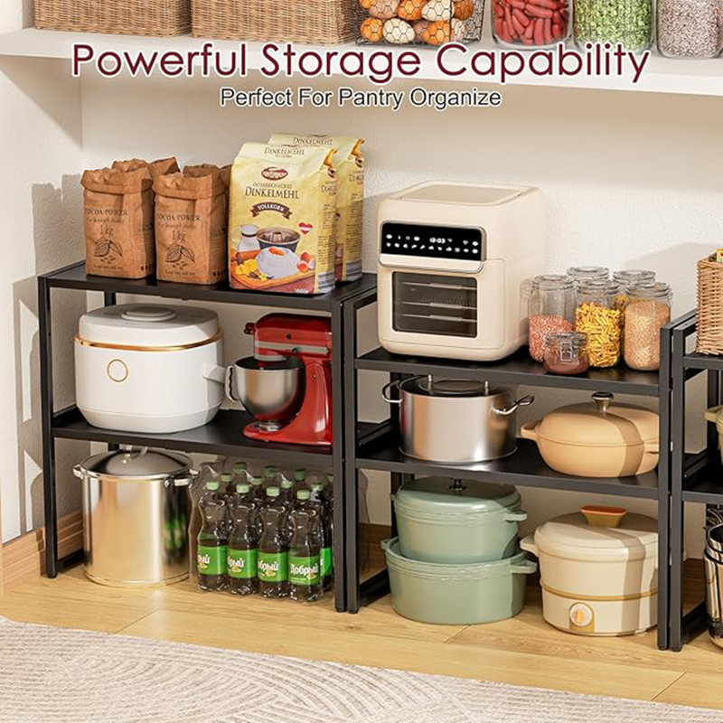 Metal Rectangle Free Standing Pot Rack
