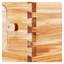 Trousse de démarrage Langstroth Bee Hive - boîte en bois de cèdre naturel avec fenêtres en acrylique transparent et cadres recouverts de cire d'abeille