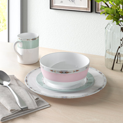 Cranford 16 Piece Dinnerware Set Service for 4