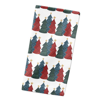 Deferrell Cotton Abstract Square Napkin