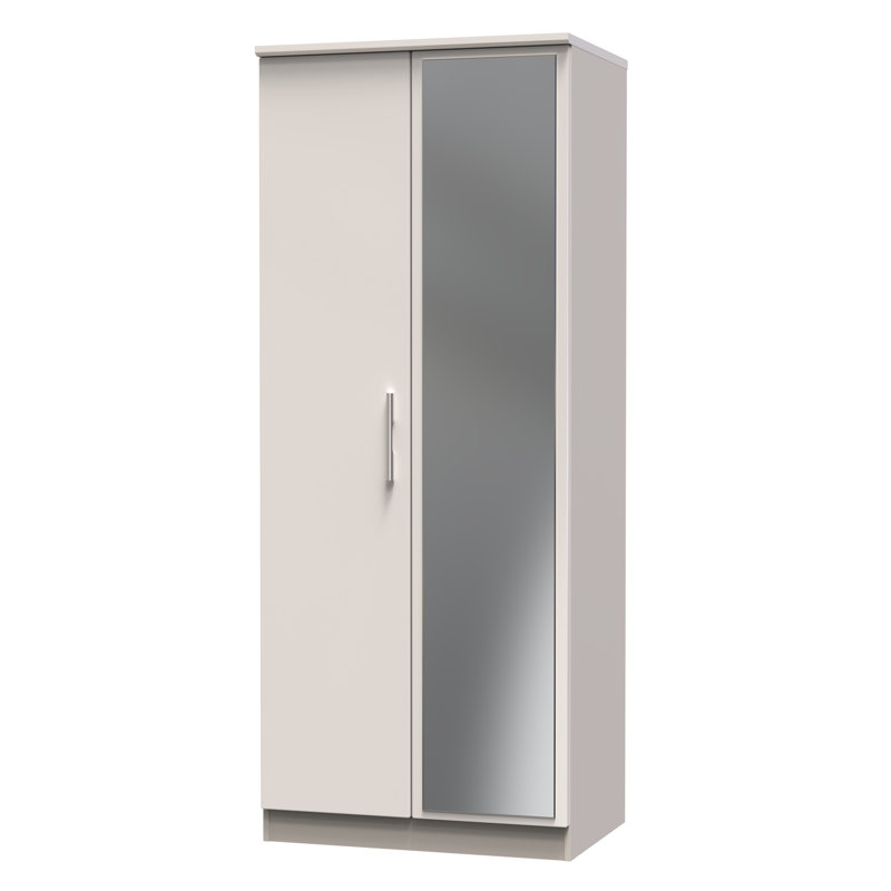 Borgeson Manufactured Wood Wardrobe, Kashmir Gloss/Kashmir