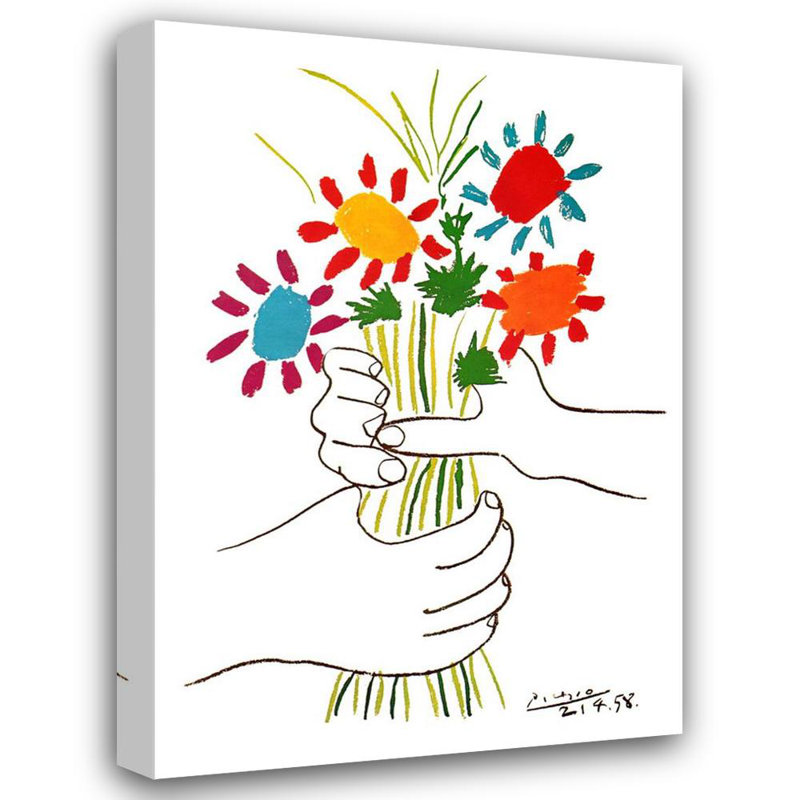 Petit Fleurs, 18" H x 13" W
