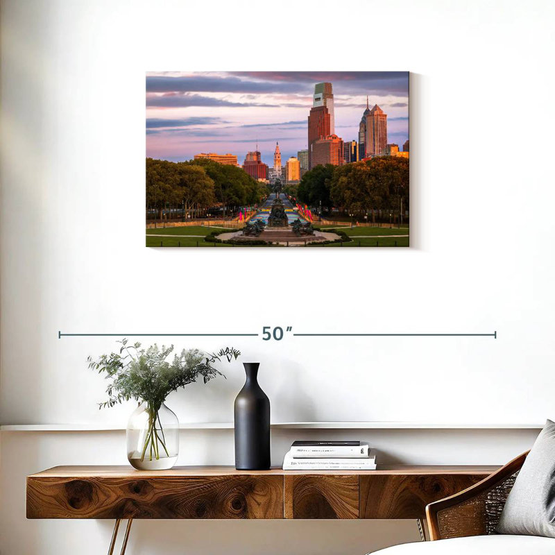 Kavia Philadelphia Pennsylvania, 20" H x 30" W