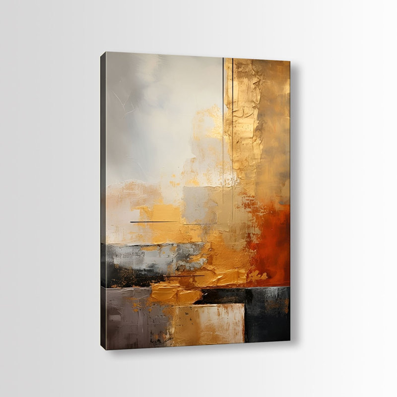 Peinture décorative sur toile, H 39,4 po x l 27,6 po