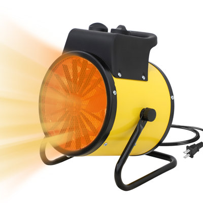 Chaufferette de serre, chauffage électrique 1500W avec protection contre la surchauffe