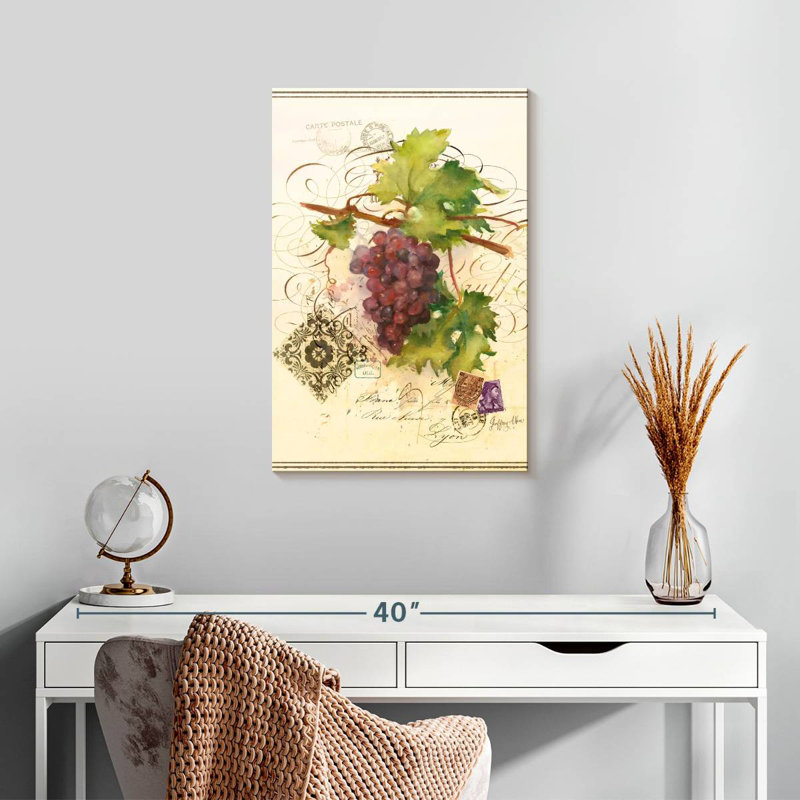 Cellier Yarlin raisins mauves, H 24 po x l 16 po