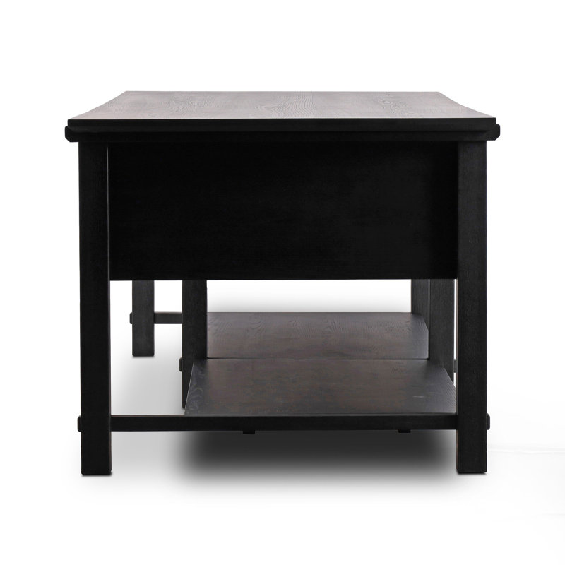 Gardendale Kitchen Island, Black