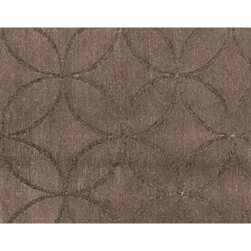 Hand Knotted Area Rug in Brown