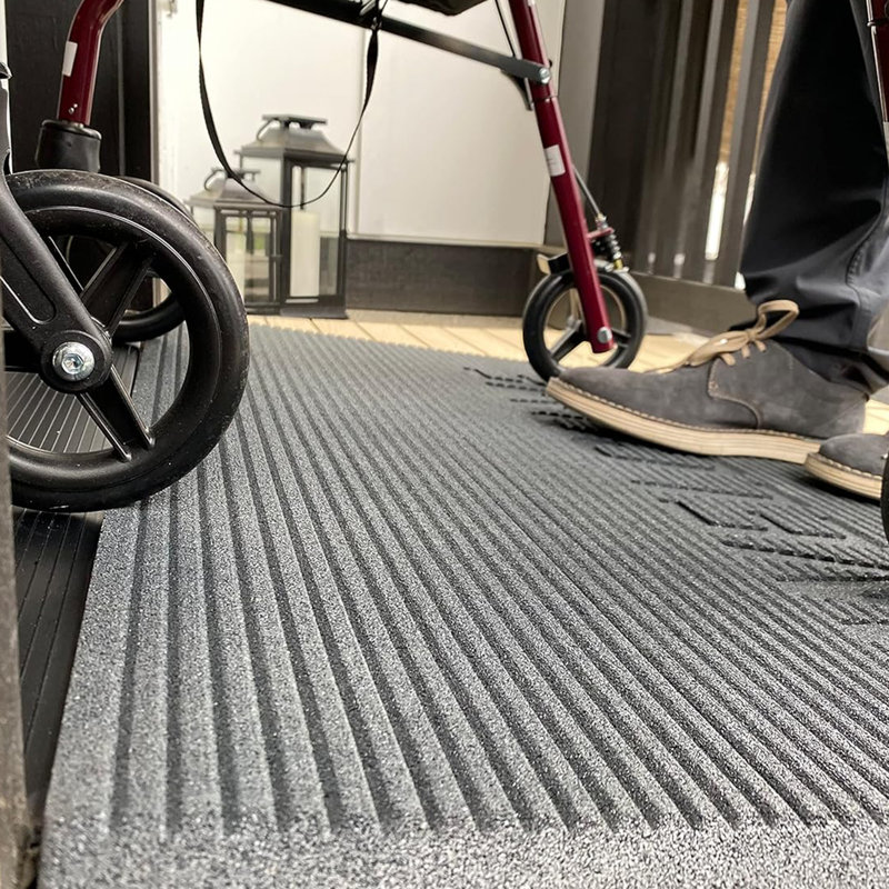 EZ-ACCESS Rubber 40'' L Threshold Ramp