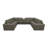 Sobekhet Leather Match Large Seating Modular Sectional-297820608-297820610