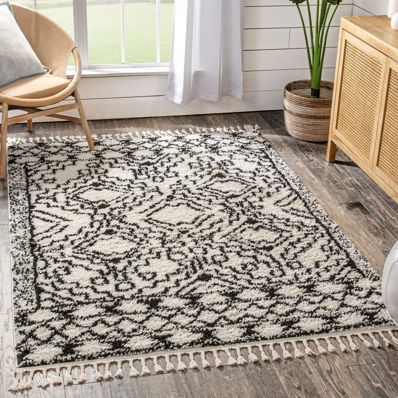 Cabana Moroccan Synthetic Area Rug, Rectangle 120cm x 160cm