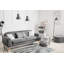 Tapis contemporain gris / blanc en laine noué à la main Contemporary-88615507