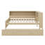 Wood Daybed With Storage Shelves And Trundle