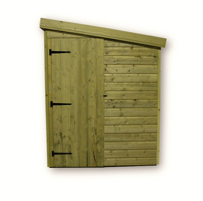 8 x 5 Wooden Lean-To Shed