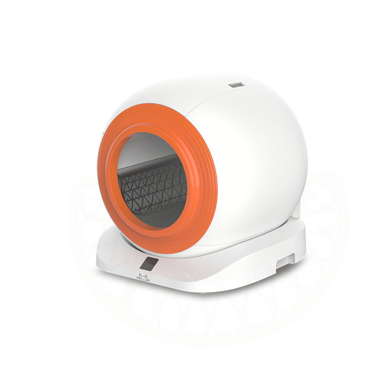 Innovative Self-Cleaning Cat Litter Box with Smart Features and Space Optimization