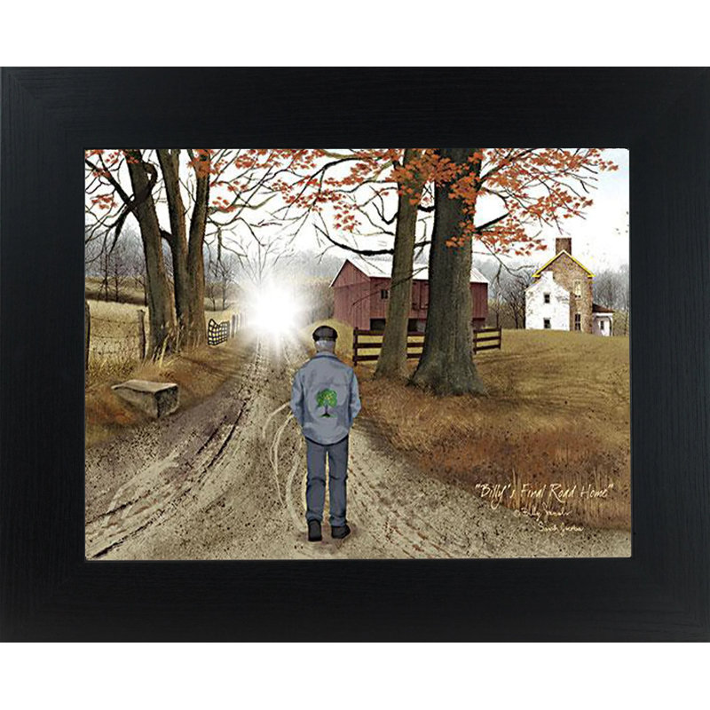 «Billy final route home», art encadré Billy Jacobs