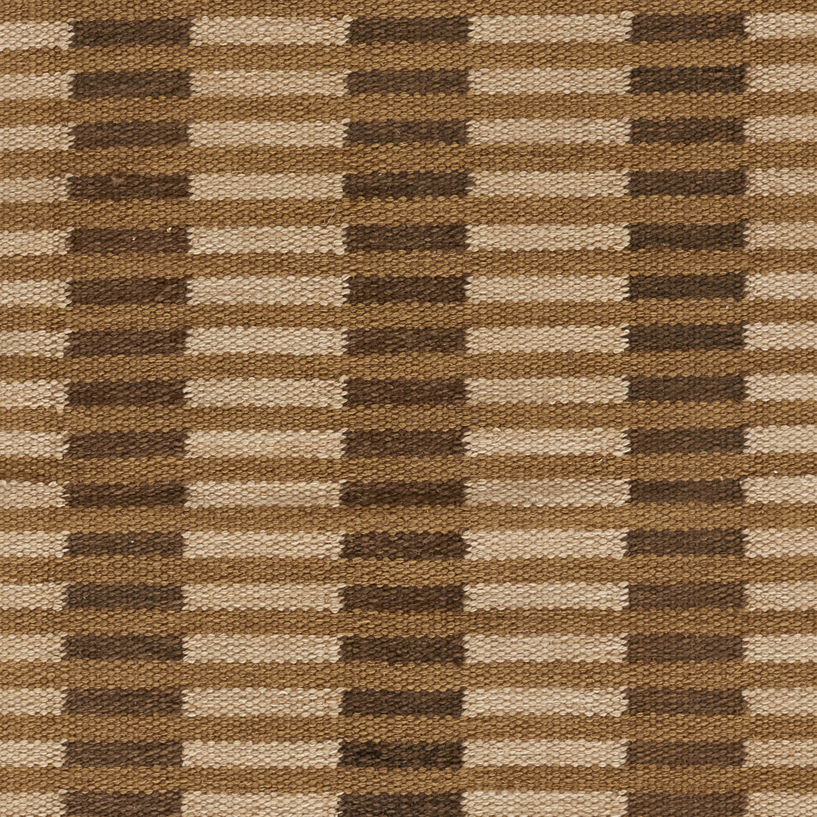 Acerra Beige Hand-Woven Striped Outdoor Rug, Rectangle 5' x 7'6"