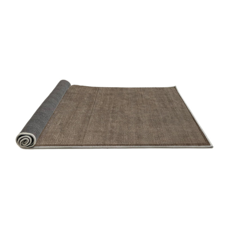 Tapis brun Boule, Rond 6 pi
