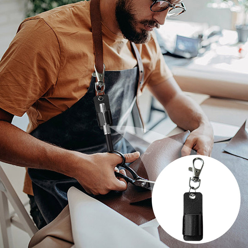 Étui à stylos portatif et portable, Noir