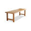 Bureau rectangulaire en bois massif Burlywood-130831228