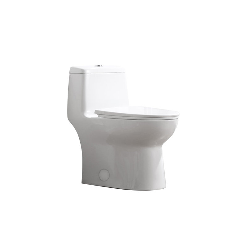 Toilette allongée une pièce Jade