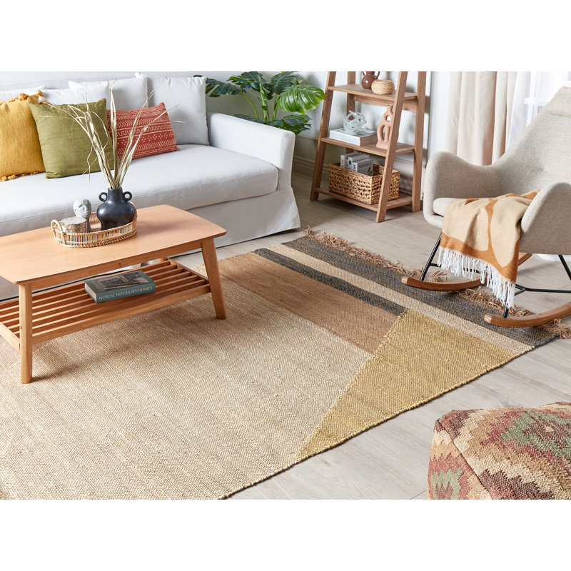 Schoenrock Abstract Jute / Sisal Area Rug, Rectangle 140 x 200cm