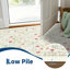 Tapis de salon floral lavable antidérapant, tapis imprimé à poils courts et doux-1755661708
