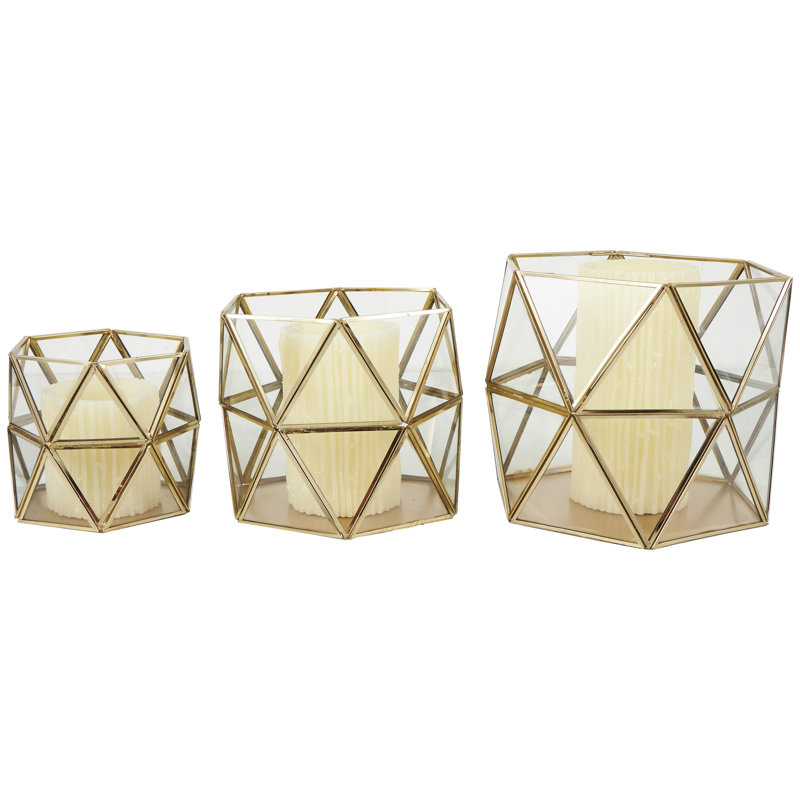 Mincy 8.25'' H Glass Tabletop Lantern