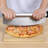 Pizza Cutter Rocker Knife Blade With Cover