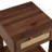 15.75" Rattan End Table With  Drawer, Modern Nightstand, Side Table For Living Room, Bedroom-1092803591