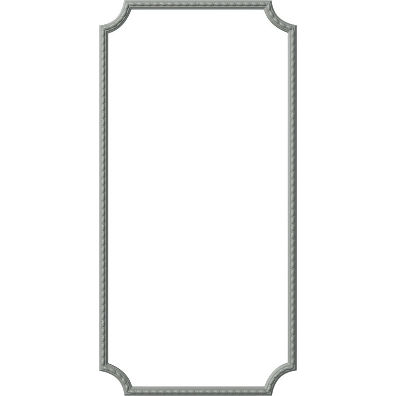 Ensemble de moulure de panneau Bulwark, L 24 po x H 48 po, Simple
