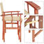 Fletching Folding Director Chair-1086432670