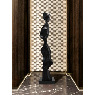 Modern Minimalist Luxury Fiberglass Sculpture Ornaments
