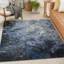 Tapis abstrait bleu foncé North Moore Passion-1401275979