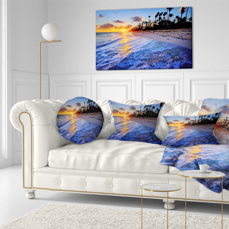 Coussin de mer en mer le long du coussin lombaire shore