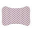 Motif de taches mauves - tapis d'alimentation en os 1 pièce