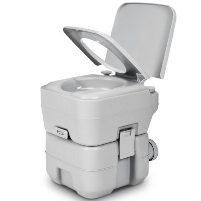 YITAHOME 0.03 Gallons GPF Elongated Comfort Height One-Piece Toilet (Seat Included)
