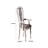 Tabatiere 19.5'' H Tufted Fabric Upholstered Armchair-1636793872
