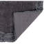 Ensemble de tapis pour salle de bain 100% coton 1775 g / m² 3 pièces Courson, certifié OEKO-TEX®, envers en latex antidérapant, motif de volants touffetés moelleux, super absorbant, tapis de salle de bain lavables à la machine, gris-145826254-166078132