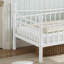 Lits gain de place, Twin XL, cadre en métal, barrière de sécurité incurvée moderne pour la maison-40690630