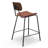 Buda Upholstered Counter Stool with Metal Frame-515288267-515288271-515288256