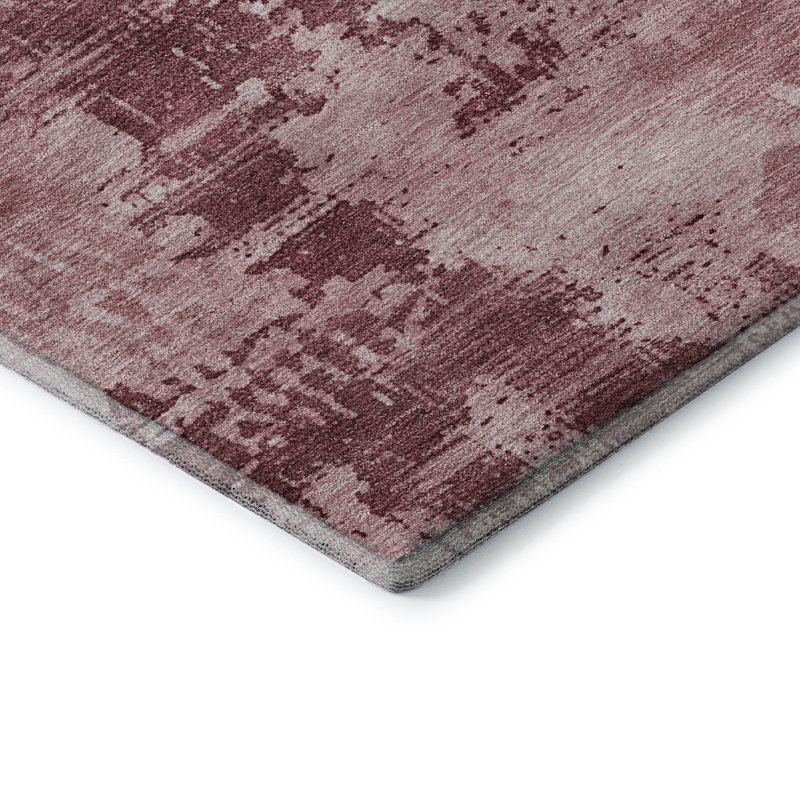 Premium Machine Washable Cortes AMF1062 Abstract Rug, Rectangle 3' x 5'