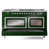 Emerald Green/Chrome selected