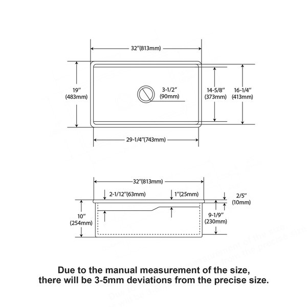 Dimensions du produit