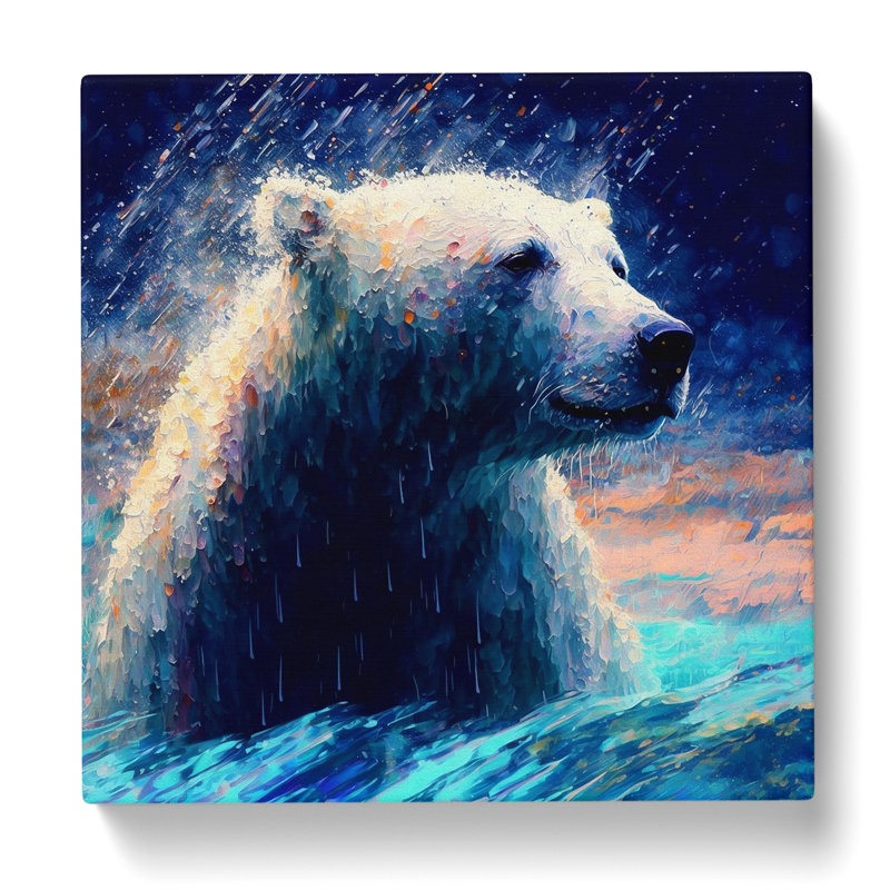Modern Wall Art - Wrapped Canvas, 35cm H x 35cm W x 3cm D