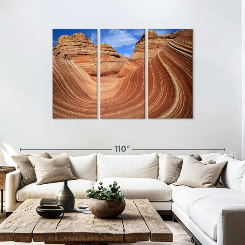 Rorry Arizona's The Wave, 48" H x 74" W