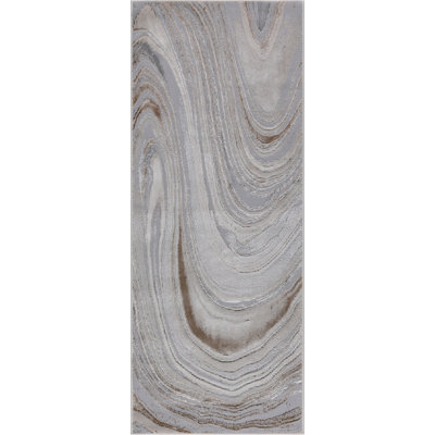 Nevada Collection Abstract Cream and Gold Rug