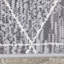 Bratu Geometric Grey/White Rug-1134782211